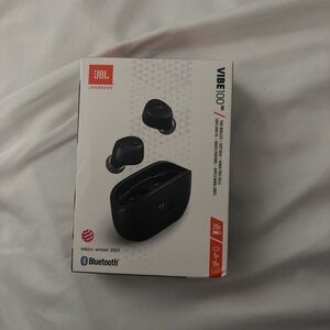JBL Vibe 100TWS Black Wireless Earbuds